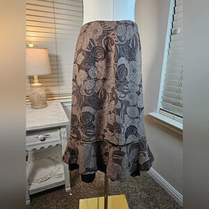 Boston Design A Line Skirt Wool Blend Size 6 Career Preppy Old Money Classic